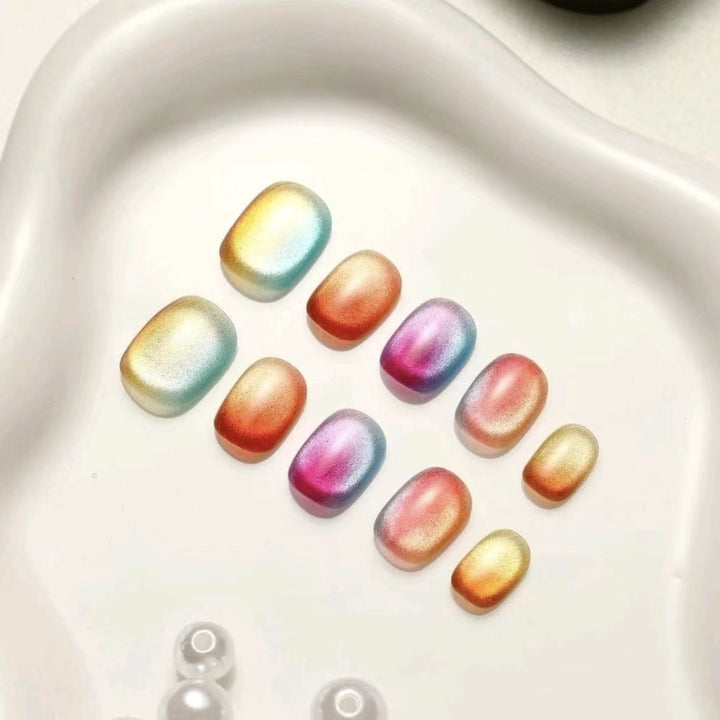 Floral Design Press-On Nails Kalsten