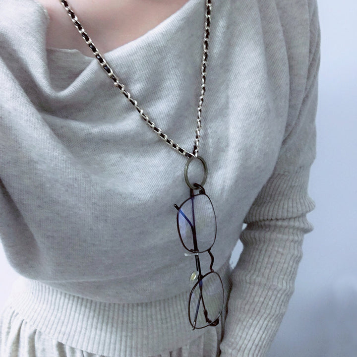 Trendy jewelry necklace with round pendants Kalsten