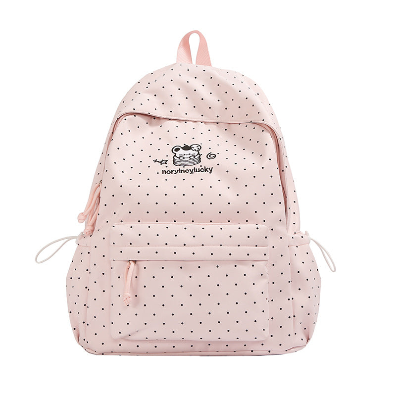 Playful Polka Dot Backpack Kalsten