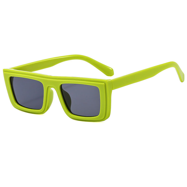 Women's fashionable square sunglasses with wide frame and polarized lenses Kalsten