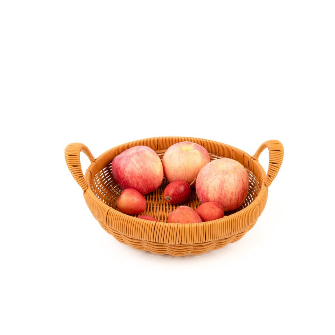 Unisex Woven Storage Basket with Handles Kalsten