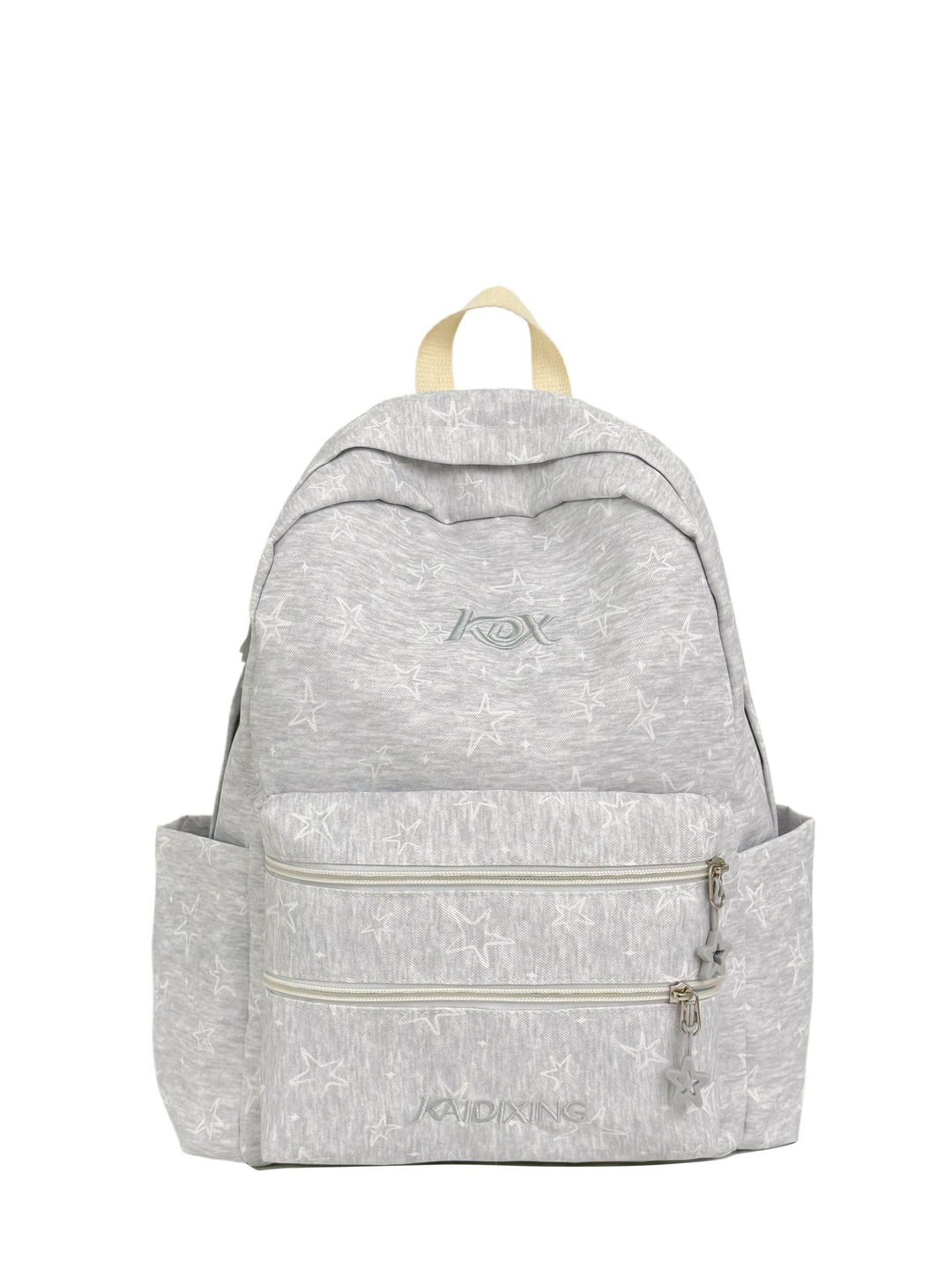 Star-Embellished Casual Backpack