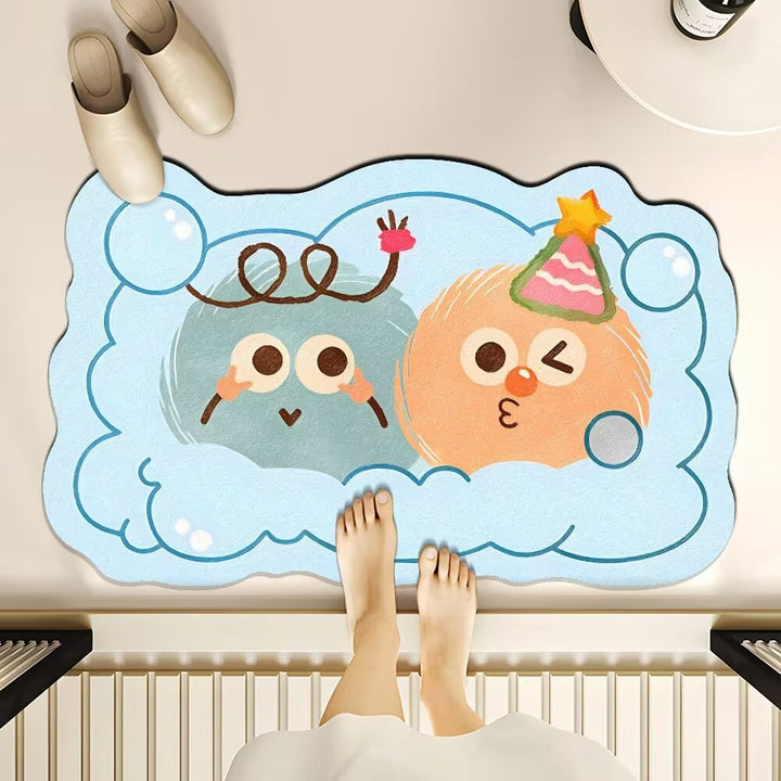 Cute Dessert-Themed Bath Mat
