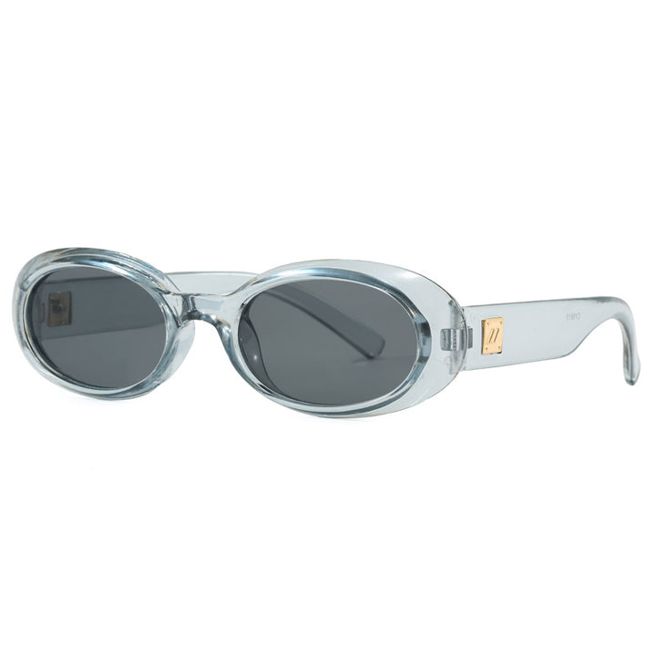 Oval Frame Fashion Sunglasses