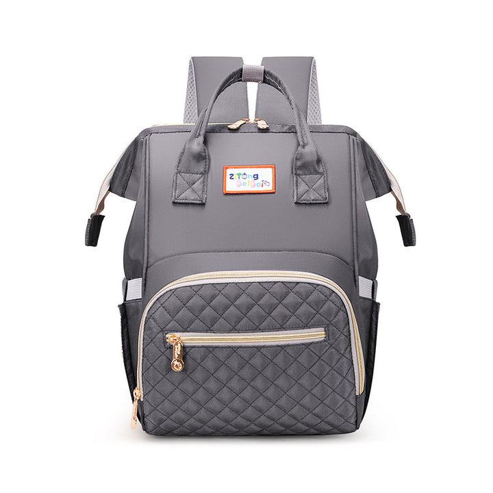 Multi-Functional Quilted Backpack