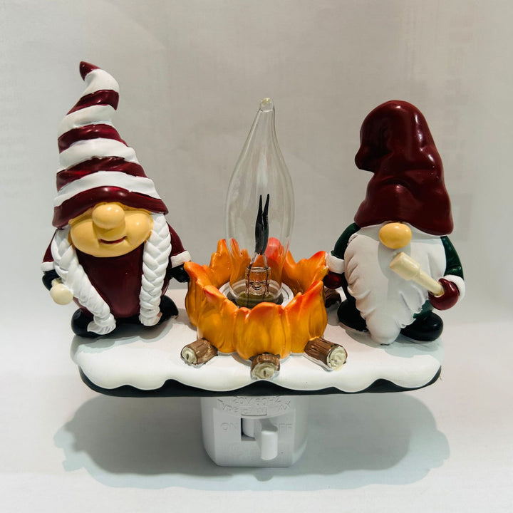 Whimsical Ghost Campfire Figurine Kalsten