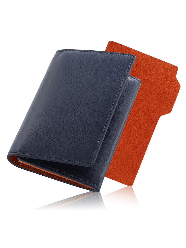 Elegant Bi-Fold Leather Wallet with Card Slots Kalsten