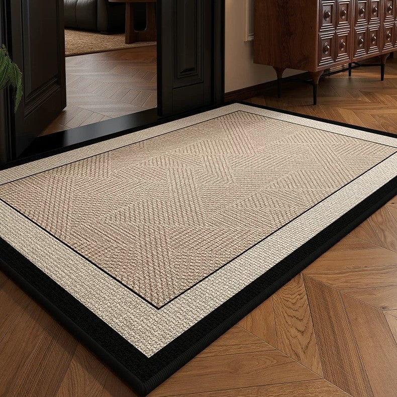 Elegant Textured Entryway Mat