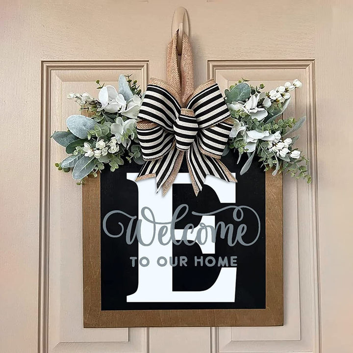 Customizable Welcome Door Sign