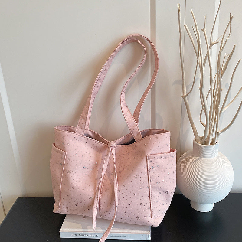 WoStar-Patterned Canvas Tote Bag Kalsten