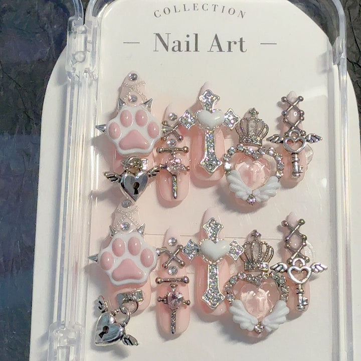 Glamorous 3D Decorative Nail Art Set
