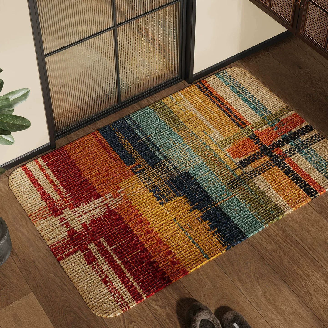Geometric Patterned Indoor Mat