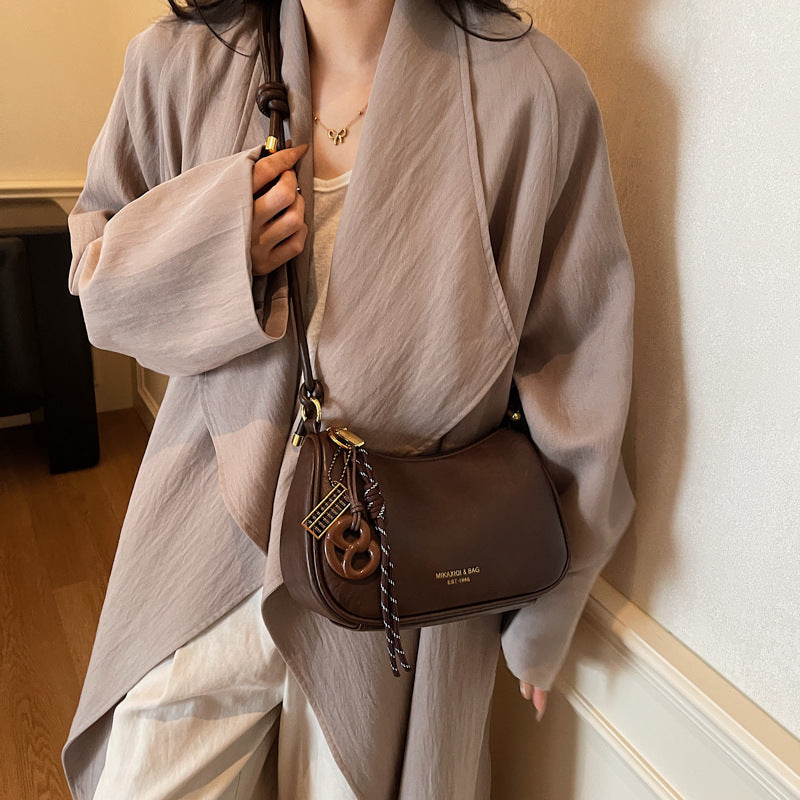 Fashionable Leather Shoulder Bag Kalsten