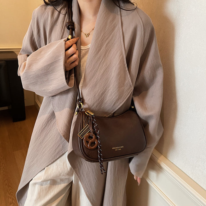 Fashionable Leather Shoulder Bag Kalsten