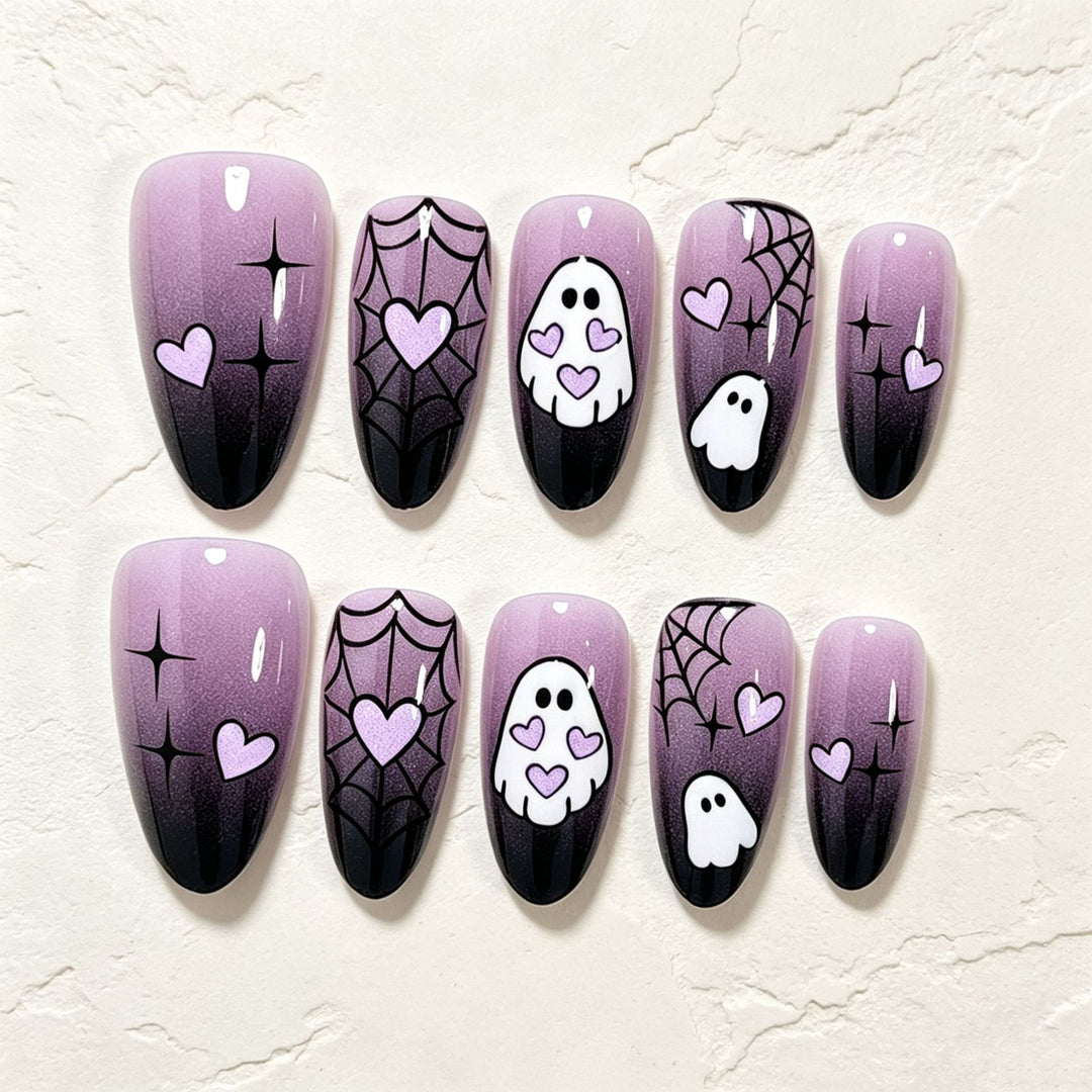 Halloween-Themed Nail Art Wraps Kalsten