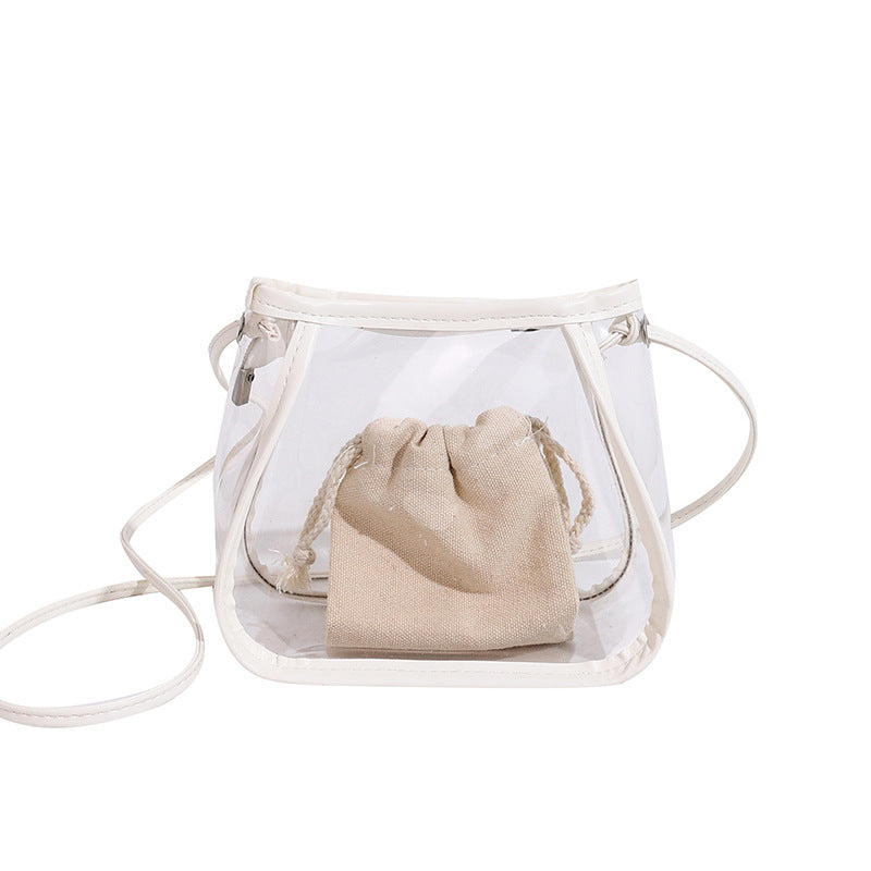 Transparent Mini Bucket Bag Kalsten