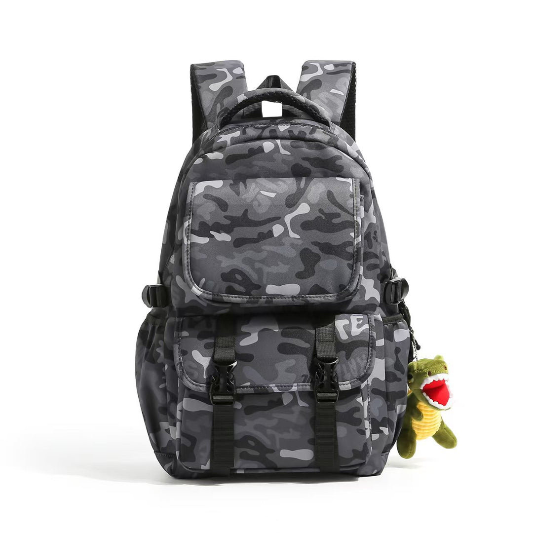 Multifunctional backpack with robust camouflage pattern and large compartments Kalsten