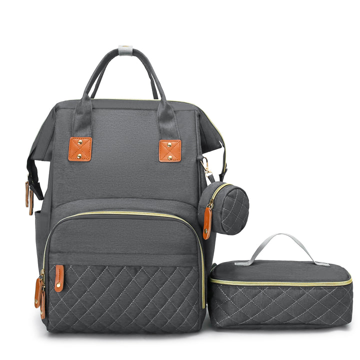 Multi-Purpose Quilted Diaper Backpack Kalsten
