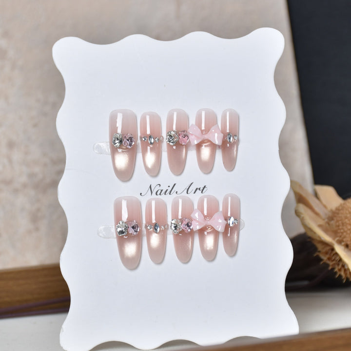 Decorative Animal Print Press-On Nail Set Kalsten