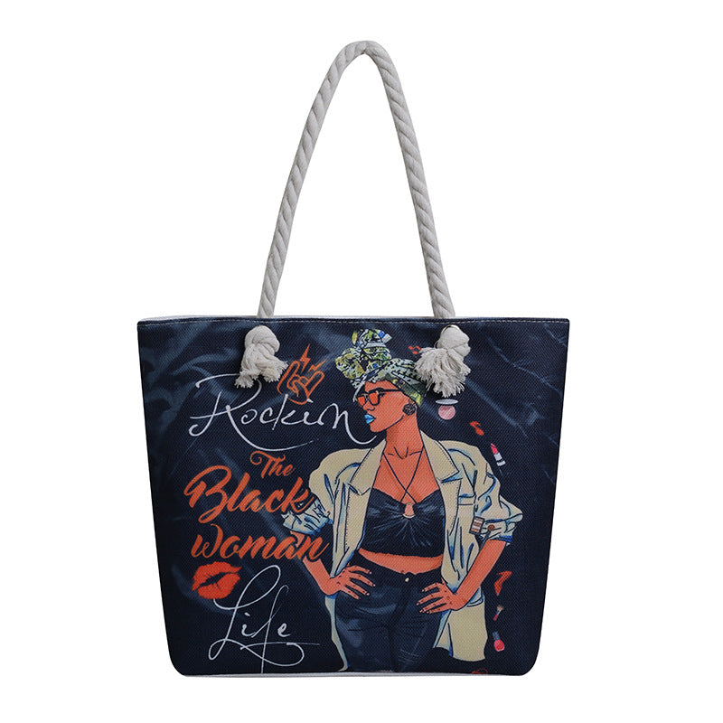 Artistic Statement Beach Tote