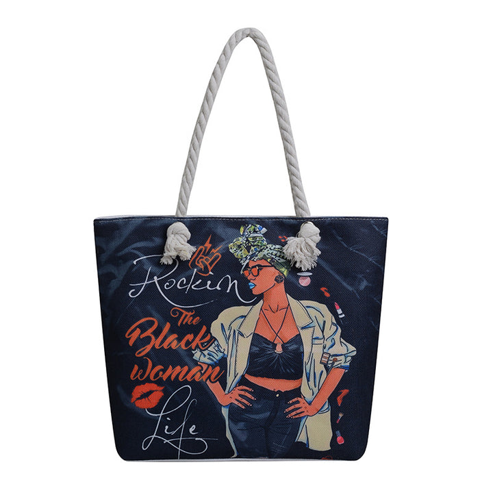 Artistic Statement Beach Tote