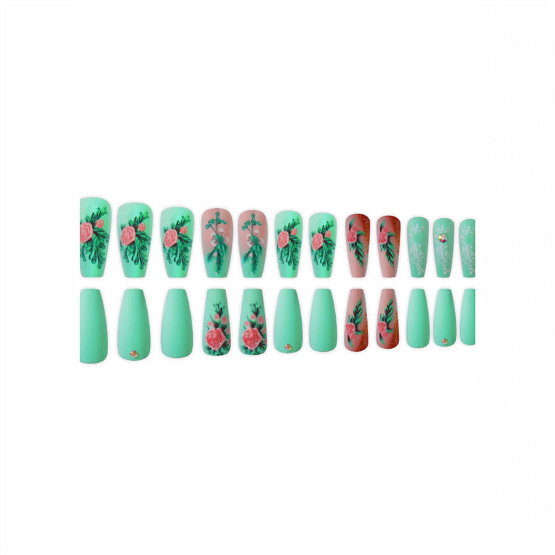 Artistic Floral Design Press-On Nails Kalsten 1788434359