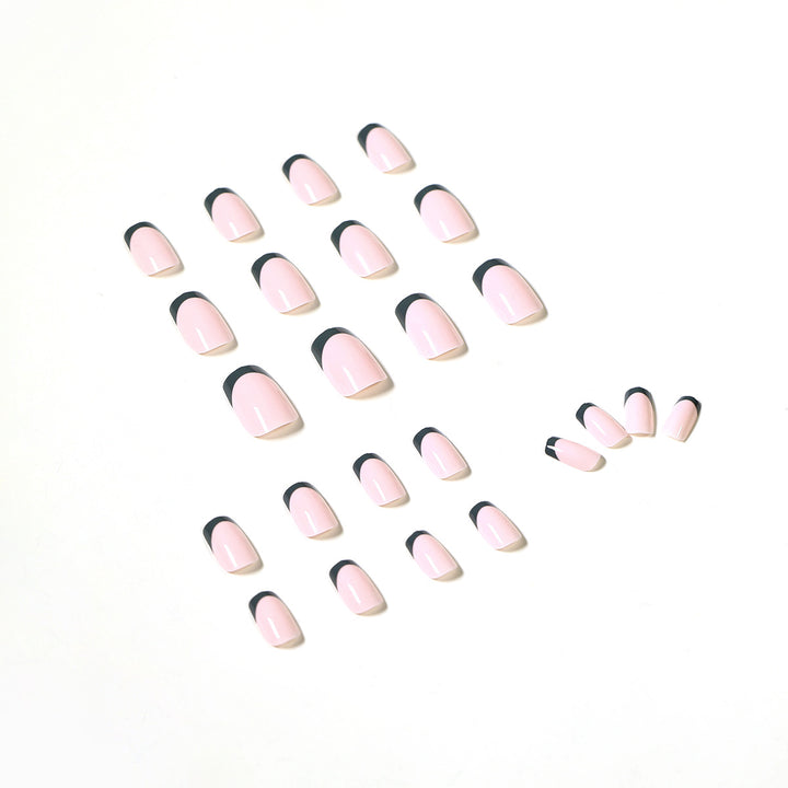 Artistic nail art with elegant gradient and lace accents Kalsten