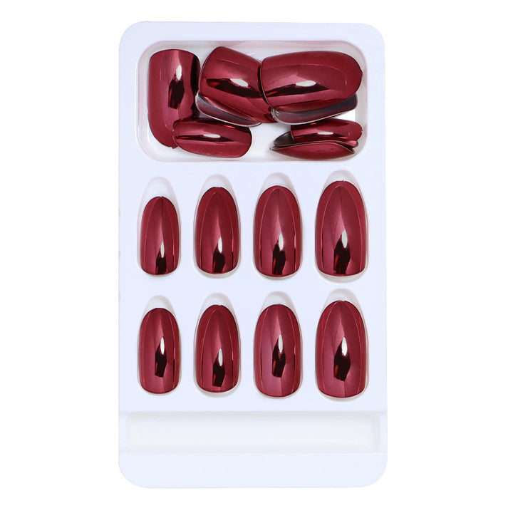 Luxury Glossy Almond-Shaped Press-On Nails Kalsten