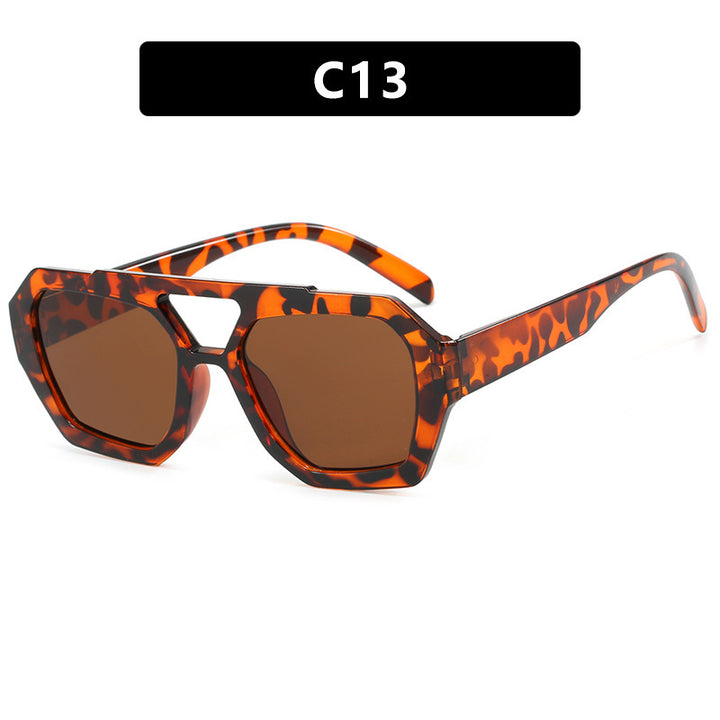 Women's geometric sunglasses with luxurious design Kalsten