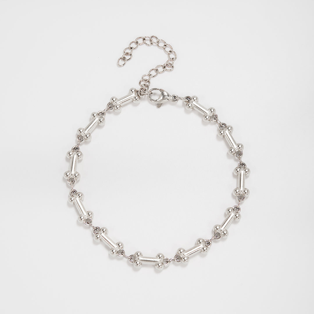 Intricate Textured Chain Bracelet Kalsten