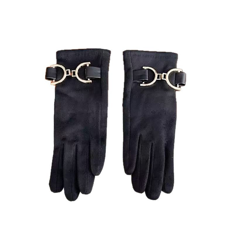 Elegant Fashion Gloves with Decorative Buckle Kalsten