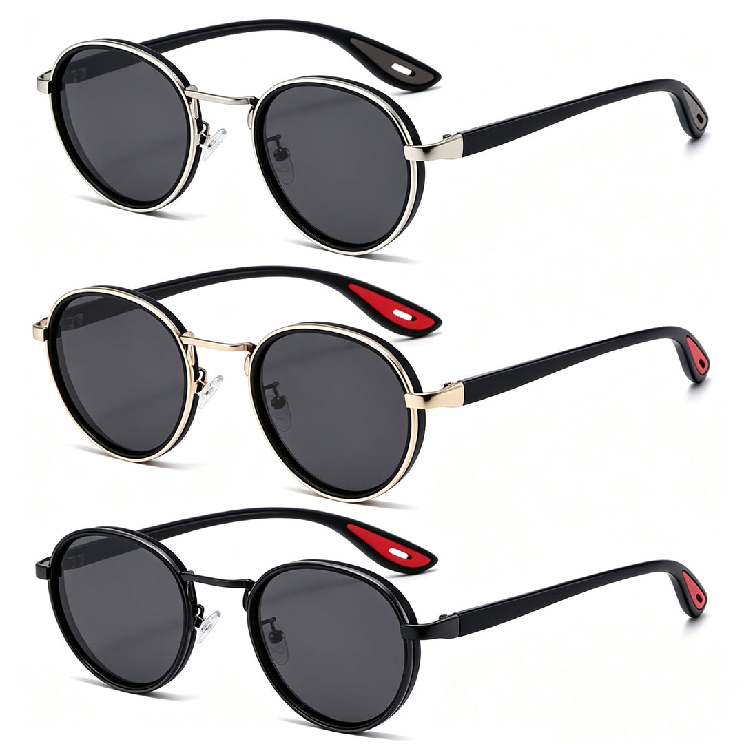 Vintage Round Frame Sunglasses Kalsten
