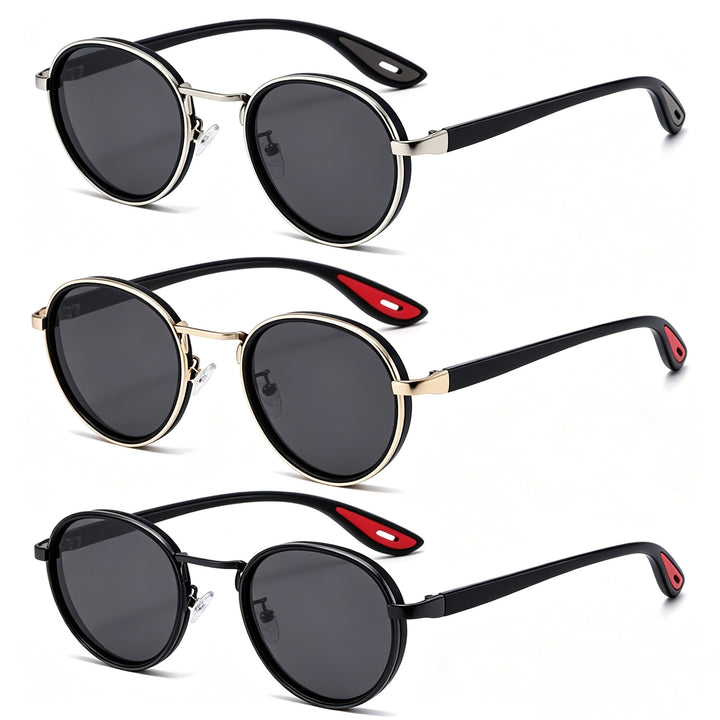 Vintage Round Frame Sunglasses Kalsten