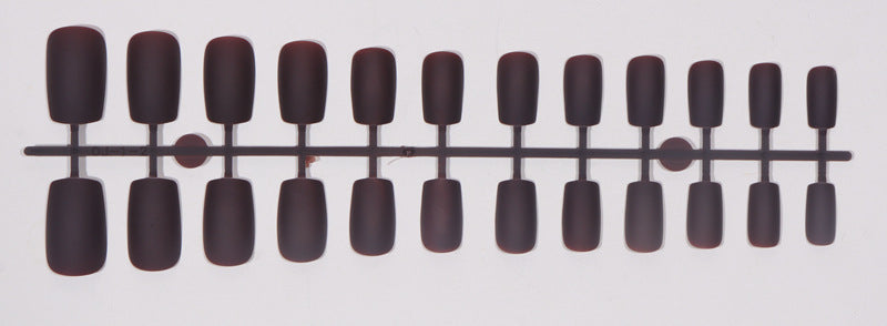 Matte Finish Long Stiletto Press-On Nails Kalsten