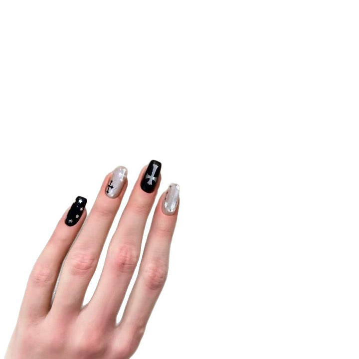 Celestial Themed Press-On Nail Art Set Kalsten