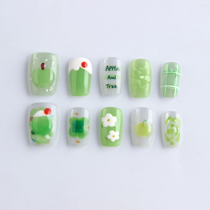 Creative Themed Press-On Nail Art Kalsten