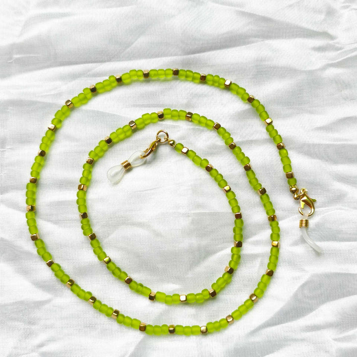 Fashionable Glasses Holder Chain Made of Colorful Beads Kalsten