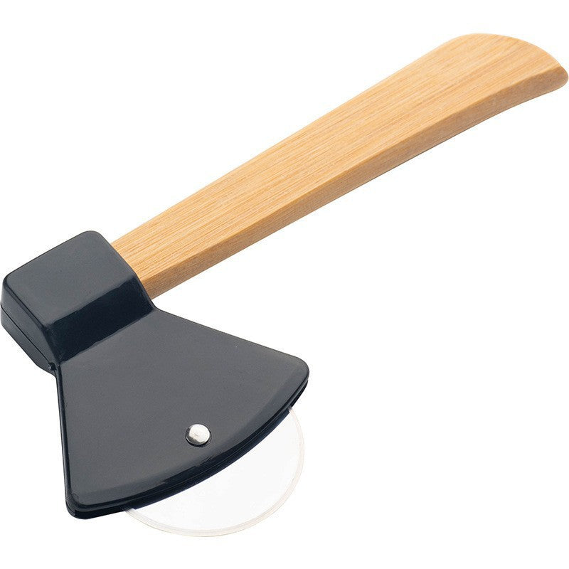 Pizza cutter with ergonomic wooden handle Kalsten