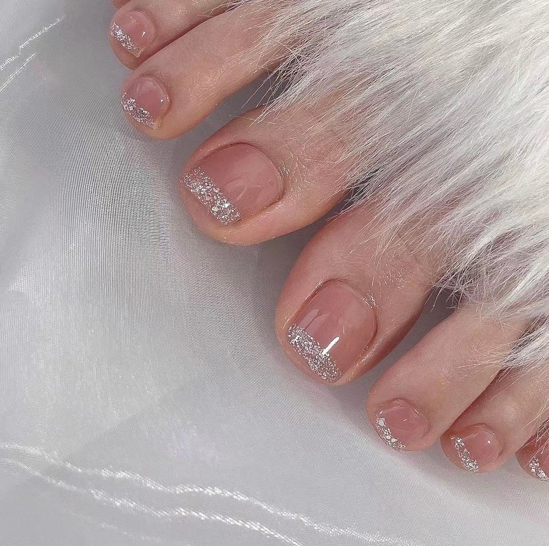 Artistic Toenail Design with Divine Butterfly Design Kalsten