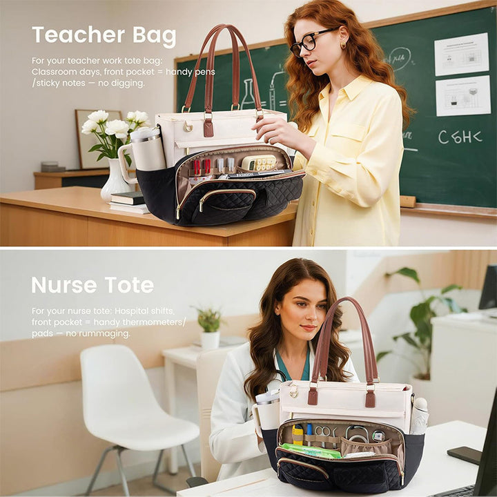 Multi-Functional Quilted Utility Tote Kalsten