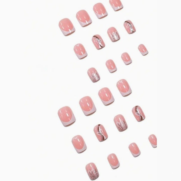 Artistic French Tip Nail Art Kalsten