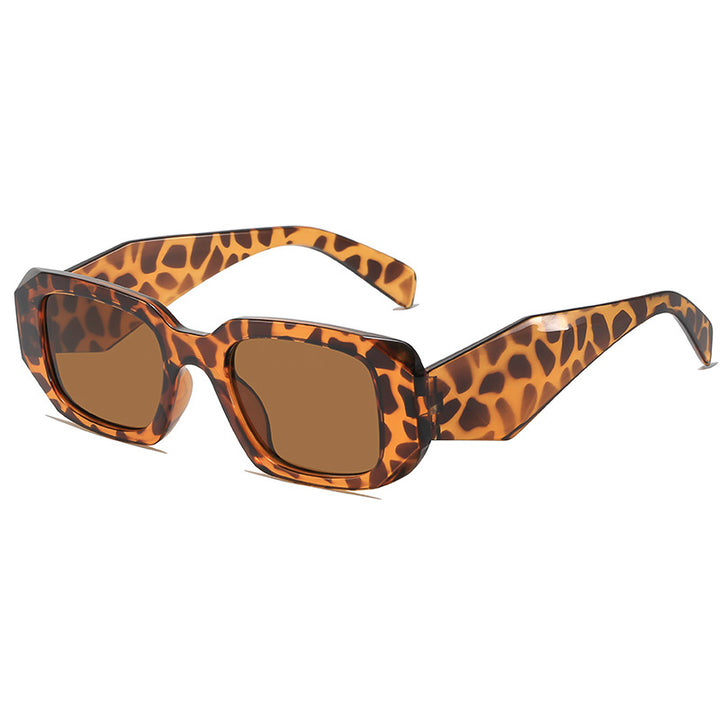 Bold Leopard Print Oversized Sunglasses Kalsten