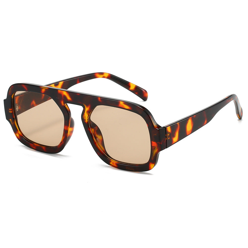 Oversized Geometric Lens Sunglasses Kalsten