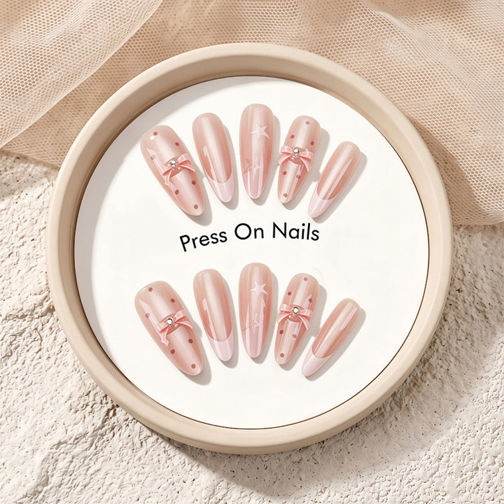 Modern Elegant Press-On Nail Set Kalsten