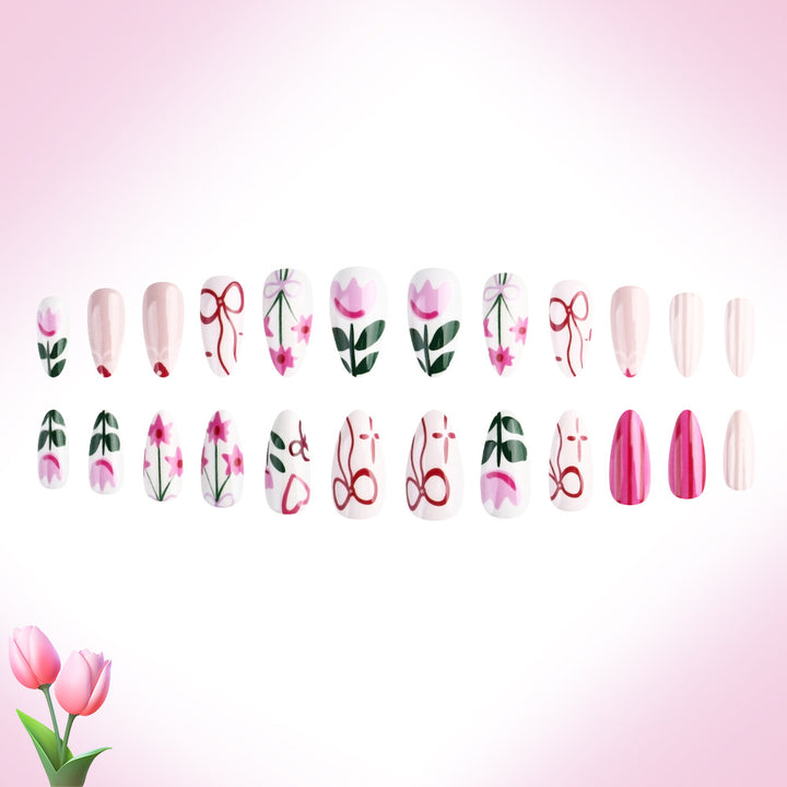 Floral Decorative Nail Art Kalsten