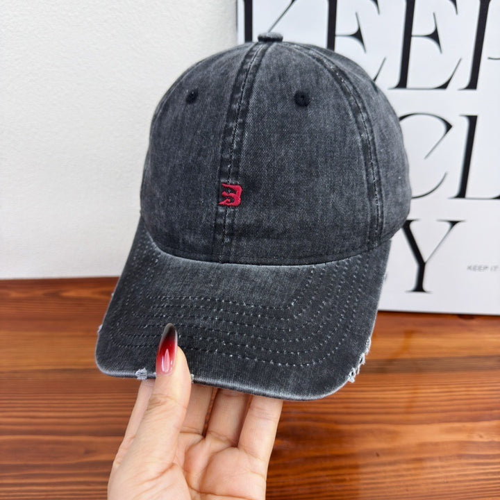 Unisex Distressed Cotton Baseball Cap Kalsten 1784083761