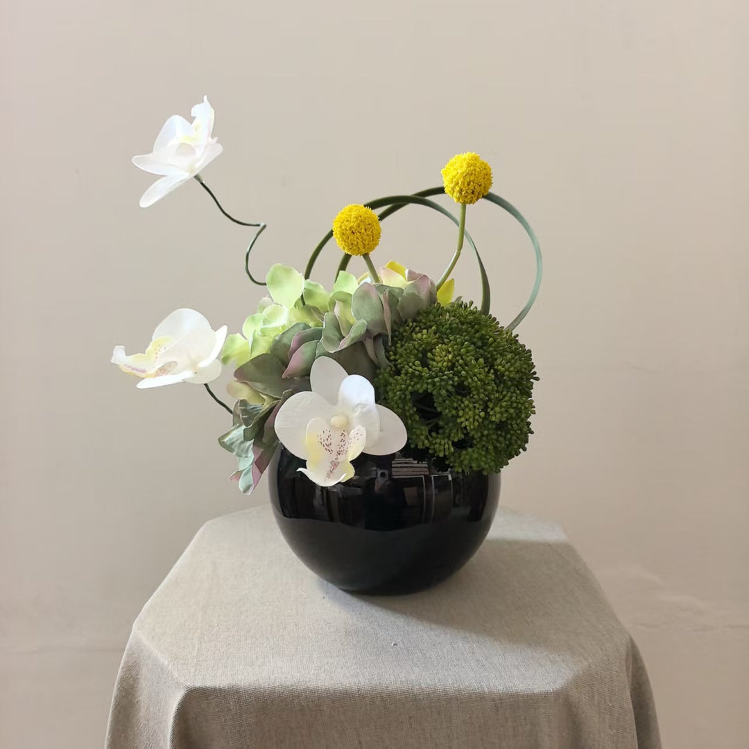 Elegant Faux Floral Arrangement