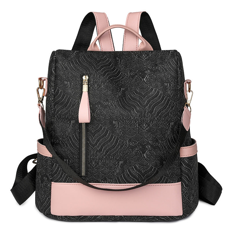 Elegant Textured Backpack
