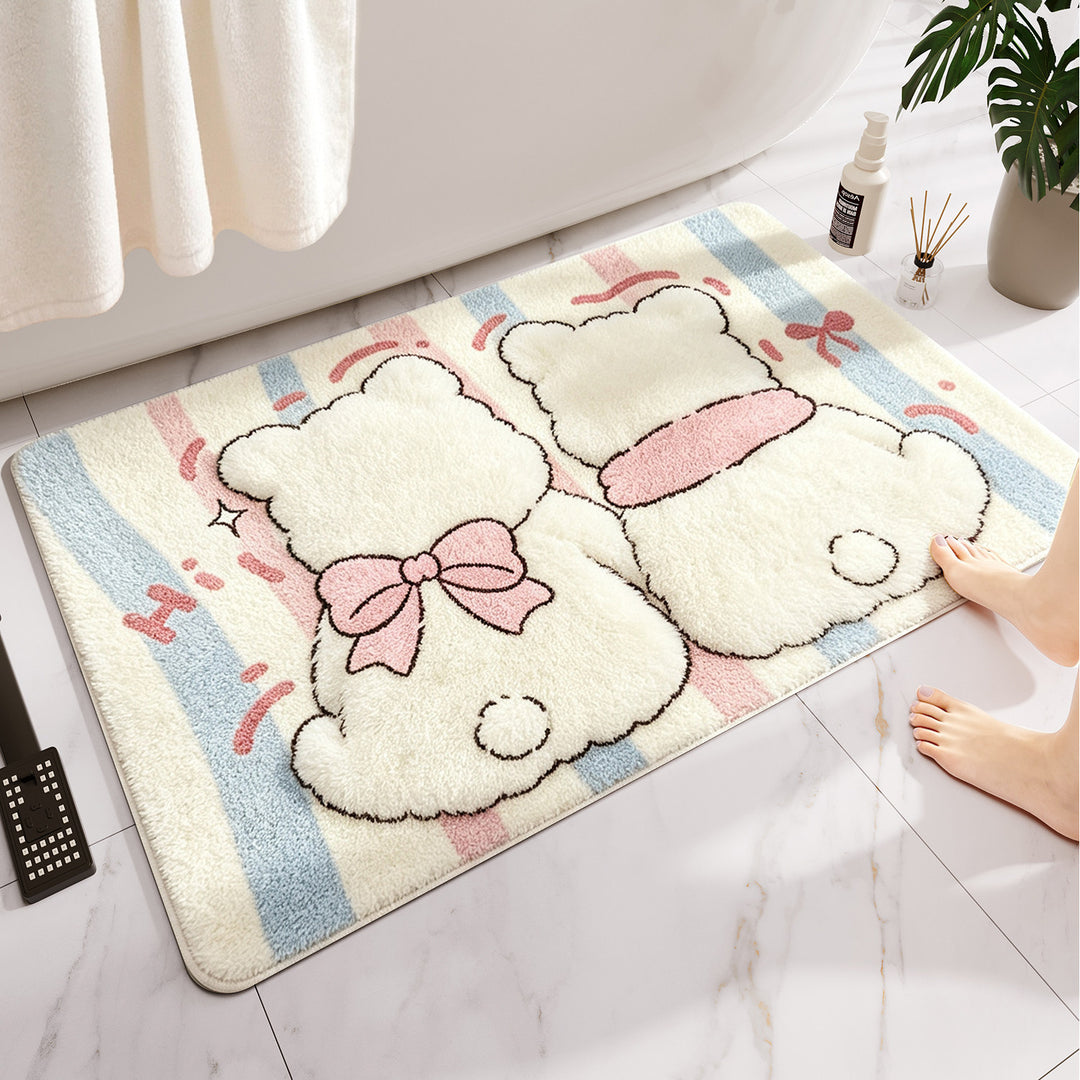 Cartoon-Themed Soft Bath Rug
