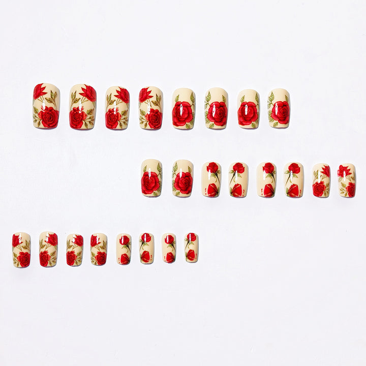 Floral Design Nail Wraps Kalsten